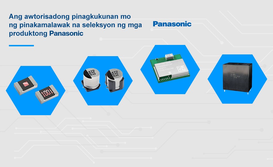 Ang awtorisadong pinagkukunan mo ng pinakamalawak na seleksyon ng mga produktong Panasonic