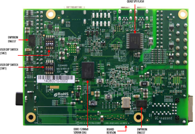Altera DK-DEV-10M50C MAX 10 FPGA Development Board Altera DK-DEV-10M50C MAX 10 FPGA Development Board