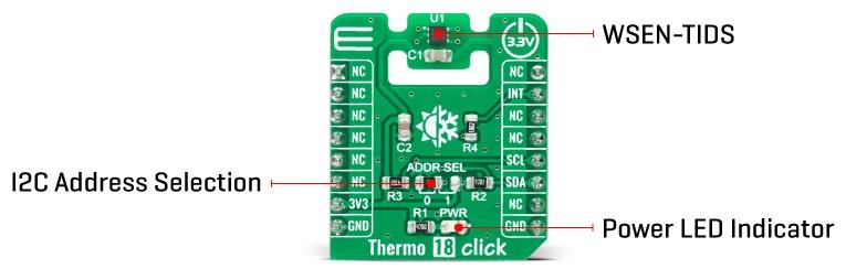 Mikroe Thermo 18 Click Mikroe Thermo 18 Click