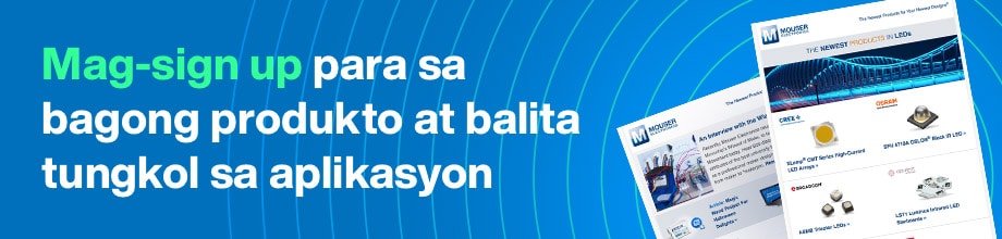 Mag-sign up para sa bagong produkto at balita tungkol sa aplikasyon