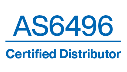 AS6496 Certified Distributor logo
